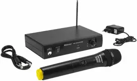 Bevielis mikrofonas OMNITRONIC VHF-101 212.35MHz