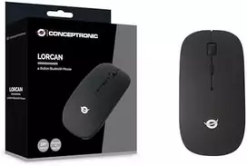 Pelė Conceptronic Conceptronic LORCAN01B pelė, skirta abiem rankoms, „Bluetooth“, optinė, 1600 DPI