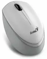 Genius Pelė NX-7009 pelė, 1200DPI, 2,4 [GHz], optinė, 3 klasė, belaidė, balta ir pilka, 1 vnt AA, Mėlyna-Eye jutiklis, simetriškas