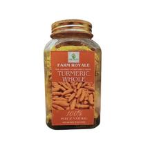 Farm Royale Ciberžolės Šaknis 200g | Premium Ciberžolė Sveika | Natūrali ir Ūkyje Šviežia brown