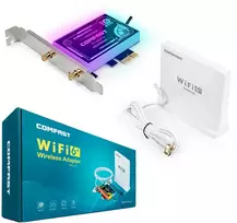 Comfast Karta jungiama į tinklą Wi-Fi na PCI-E AX3000 Wi-Fi 6 ARGB