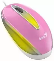 Genius Brandschutz Genius DX-Mini Pelė su laidu, rožinė, 1000DPI