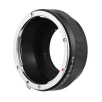 FOTGA rankinio objektyvo tvirtinimo adapterio žiedas, aliuminio lydinys, skirtas Canon EOS EF/EFS tvirtinimo objektyvui su Fuji juoda