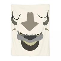 Stylish Appa Avatar The Last Airbender Blanket Lightweight Thin Velvet Comfortable Throw Blanket Machine Washable 30x40in