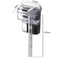 Naujas pakabinamas filtras akvariumams, mini filtras, USB, 2.5W, 250H/L Tinka akvariumams iki 30 cm