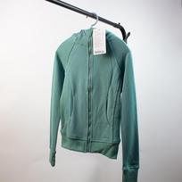 Women's Autumn/Winter Yoga Hoodie - Casual Fleece Zip-Up Jacket S (80-90 jin)