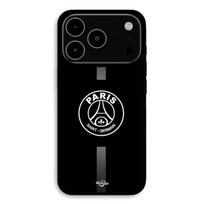 Case For iPhone 17 Pro Max PSG logo jordan grey black background Maniacase juoda