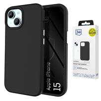 3mk Fortis MagCase skirtas iPhone 15 - juodas