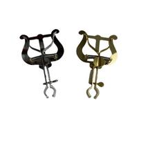 Nešiojamas marširuojančio orkestro muzikos klipas natoms: Trimitas, Valtorna, Pučiamieji instrumentai Horn Clip with Transparent Sleeve auksas