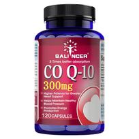 Kofermento Q10 kapsulės yra su dideliu 300 mg CoQ10 kiekiu, skirtos skatinti širdies sveikatą ir energijos papildymą. 120 kapsulių