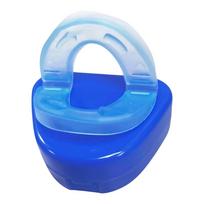 Reusable Anti Snoring Mouthpiece Easy Breathing Reduce Snoring Mouth Guard Solution Anti snoring Device for Women and Men mėlyna