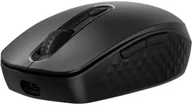 HP 695 Wireless Bluetooth Pelė – belaidis Qi-įkrovimas, programuojamas, 4 krypčių slinkimas – Juodas