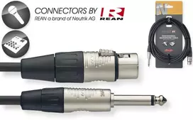 Garso kabelis Stagg XLR/f - 6.35mm Jack TS 6m