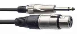 Audio kabelis XLR/jack (f/m) Stagg SMC1XP, 1 m