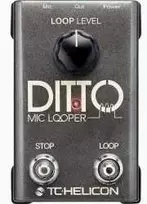 TLN TC Helicon Ditto Mic Looper mikrofono kilperis