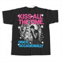 Harry Styles Kiss All The Time Disco Occasionally 2026 Summer Unisex T Shirt Casual Cotton Short Sleeve Graphic Tee Vintage T 2XL