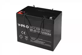 VOL Akumuliatorius AGM VPRO 12V 55 Ah