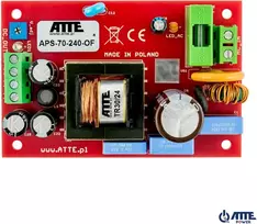 Maitinimo šaltinis SMPS 24V 3A 72W ATTE APS-70-240-OF