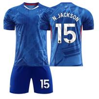 2025-2026 Chelsea Home Kids Football Kit No.10 Palmer No.20 Pedro No.8 Enzo XL