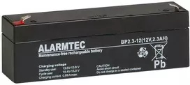 Akumuliatorius AGM ALARMTEC serija BP 12V 2.3Ah