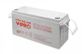 AKUMULIATORIUS VOLT POLSKA GILMUS CIKLAS VPRO SOLAR 12V 160Ah VRLA BE PRIEŽIŪROS