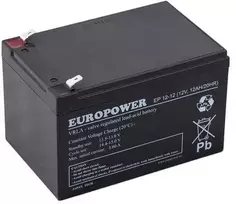 EUROPOWER AGM akumuliatorius EP serija 12V 12Ah (tarnavimo laikas 6-9 metai)