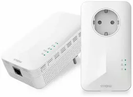 Adapteris powerline Strong Adapteris PLC STRONG POWERL1000DUOWIFIEUV2 Baltas (2 vnt.)
