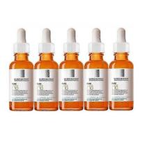 La Roche-Posay Pure Vitamin Serum | Anti-Wrinkle, Radiant Skin | 30ml | Hyaluronic Acid + Vitamin C10  5pcs
