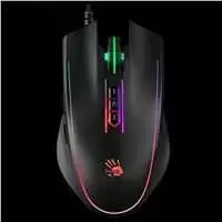 „Pelė A4Tech“ „A4tech Bloody“ žaidimų pelė su foniniu apšvietimu P81S aktyvuota, 8000 DPI, USB, „Core 3“, juoda