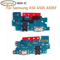 Samsung Galaxy A50 A505 A505F USB įkroviklio doko prievado jungties plokštės lankstaus laido keitimas