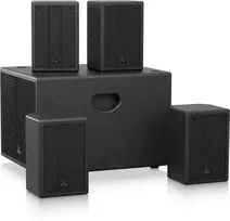 Kompiuterio kolonėlės Behringer SAT 1004 BUNDLE Rinkinys PA (1xSAT1008 + 4xSAT1004)
