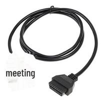 OBD2 Extension Cable: 16-Pin Male to Female, 1.5M, Full Power Yes nėra spalvos