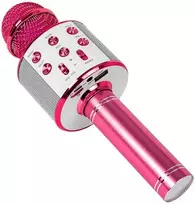 PRM402 BLOW rožinis karaokės mikrofonas