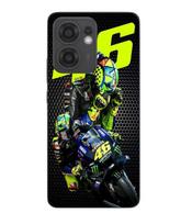 Maniacase Case For Oppo Reno 13F 46 Valentino Rossi Logo Motogp monster juoda