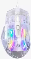 Marvo M413 permatoma RGB pelė su laidu | 7200 DPI