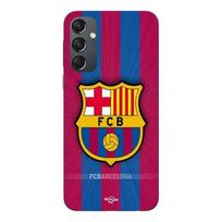 Telefono dėklas - MANIACASE - Samsung Galaxy A34 - Silikonas - Minkštas - FC Barcelona logotipas