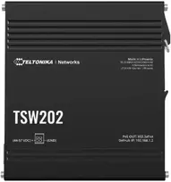 Šakotuvas 8 prievadų pramoninis komutatorius TELTONIKA TSW202000000 (PoE)