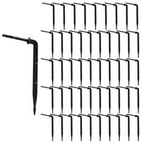 Lašintuvai Lenktas Strėlės Lašintuvai Laistymo Lašintuvai 10,8x3,7cm 50Pcs