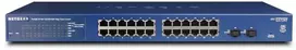 Šakotuvas NETGEAR GS724T 24 prievadų Gigabit Smart Switch 2x kombinuotas vario / SFP prievadų įžvalga nuotolinis / debesies valdymas