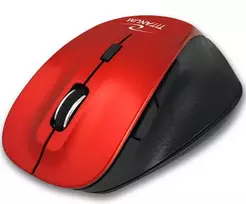 TM122R Titanum belaidė „Bluetooth“ pelė, 6D optinė, „Fornax“, raudona