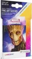 Pelė Gamegenic Gamegenic: Marvel Champions Fine Art Sleeves (66 mm x 92 mm) Groot 50+1 vnt.