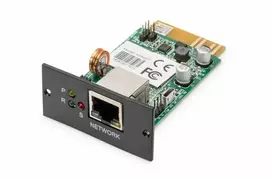 Skaitmenas | SNMP ir WEB kortelė, skirta DIGITUS OnLine UPS stovo montavimo įrenginiams | DN-170100-1