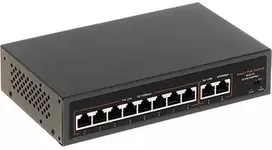 Šakotuvas POE SWITCH APTI-POE0802G-120W-ECO 8 PORT