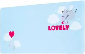 Pusheen - žaidimų / stalo kilimėlis XXL iš Purrfect Love kolekcijos (80 x 35 cm)