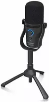 „Behringer D2 Podcast Pro“ – skaitymo/vokalo mikrofonas su XLR/USB jungtimi