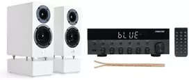 Fonestar AS-1515 garso rinkinys + WRS MM2 garsiakalbiai + 1,5 mm2 garsiakalbio laidas.