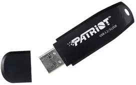 Pendrive Patriot Xporter Core 512GB USB 3.2 Gen 1 80MB/s (PSF512GXRB3U) Juodas