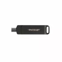 Flashdrive PATRIOT Rage R550 128GB 100MB/S USB A+C Swivel Design (PE128GR550DSAD) Juodas