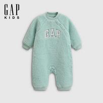 Gap Baby Dirbtinės avies vilnos Bodis su logotipu, ilgomis rankovėmis 73/48