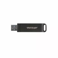 USB Atmintinė - Patriot Rage R550 256GB 100MB/s USB A+C Sukamoji Juoda